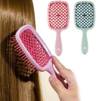 tdfj Wide Teeth Air Cushion Combs Scalp Massage Comb Hair Hollowing Out Hairdressing Drop Shipping