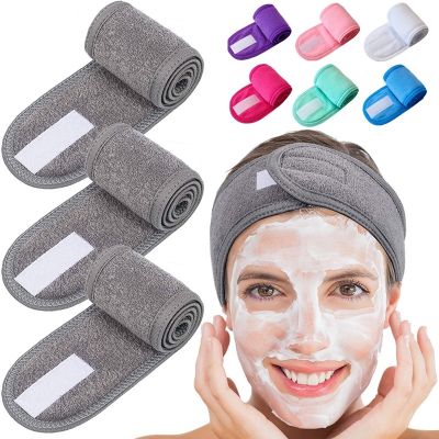 Korean Velcro Headband Versatile Wash Face Headband Sports Yoga Makeup Hair Band