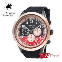 US Master Polo Club นาฬิกาข้อมือผู้ชาย สายยางซิลิโคน รุ่น  USM-230305