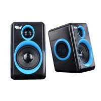 (2.0) MD-TECH (SP-17) USB Black/Blue ประกัน 1Y ลำโพง ลำโพงคอม ลําโพงคอมพิวเตอร์เบสหนัก ลําโพงคอมพิวเตอร์ ลําโพงโน๊ตบุ๊ค ลําโพงต่อคอม ลําโพงคอมพิวเตอร์ตั้งโต๊ะ Speaker ลำโพงมีสาย