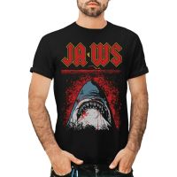 Movie Meg 2 The Trench（Jaws） graphic cotton O-neck T-shirt for men