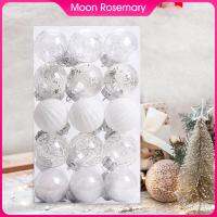 Moon Rosemary 30เครื่องประดับลูกบอลประดับคริสต์มาสขนาดใหญ่สำหรับวันหยุดปีใหม่คริสต์มาส