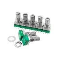 10PCS/LOT  Single Potentiometer  3PIN  RK097N  B1K 5K 10K 20K 50K 100K 250K  Audio/Amplifier