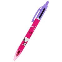 2c pen ปากกาหมึกดำ แดง + ดินสอกด ลาย Snoopy