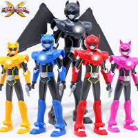 MINI FORCE X Force X Selector MAX SAMMY Sound and Light Joints Movable Deformation Toy Secret Agent Team Full Set S