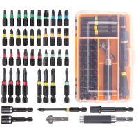 Hi-Spec Premium 44pc Impact Driver Drill Bit S2 Screwdriver Bits Set Power Tool Acessories Home Appliances Repair Hand Tools Kit