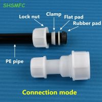 PE Pipe Hot-melt Free Fast Joint PE Pipe Material Pipe Fitting Diameter Fast Connect Reducing diameter Direct 20mm 63mm 1Pc