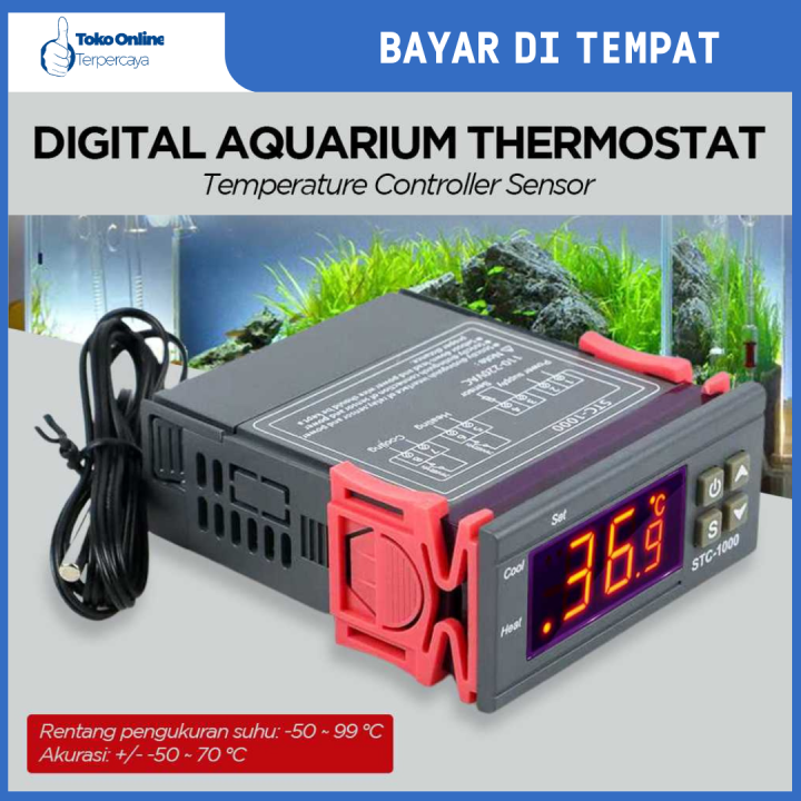 Aquarium Digital Thermostat Temperature Controller Sensor Thermostat