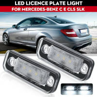 หลอดไฟแสดงข้อผิดพลาดป้ายทะเบียน Led ใหม่สำหรับ Mercedes Benz W203 5D W211ไฟป้ายทะเบียน Led R171 W219