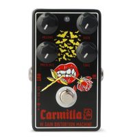 แป้นเหยียบ CP-515คัลลีน Carmilla บิดเบือนประสิทธิภาพสูงเอฟเฟกต์ดีเพี้ยนแบบเหยียบอะไหล่กีตาร์ไฟฟ้าบายพาสที่แท้จริงและอุปกรณ์เสริม