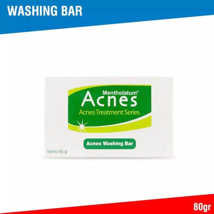 Baru Acnes Mentholatum Washing Bar Acnes Treatment Series 80gram Lazada Indonesia