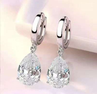 Fashion earrings ต่างหูเงินแท้925 สินค้าใหม่ ตุ้มหูเกาหลี