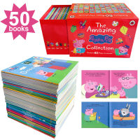50 Books The Amazing Peppa Pig Collection Story Books For Kids English Learning Educational Book Bedtime Story หนังสือเด็กภาษาอังกฤษ หนังสือภาษาอังกฤษ หนังสือนิทานภาษาอังกฤษสำหรับเด็ก