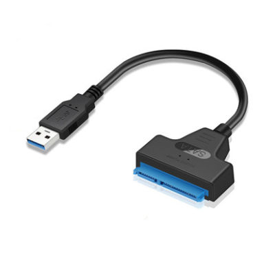 1Pcs USB 3.0 SATA 7 + 15 Pin สายอะแดปเตอร์สำหรับ2.5นิ้วฮาร์ดดิสก์ SSD ฮาร์ดไดรฟ์สาย