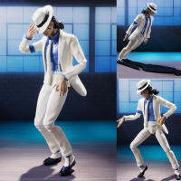 Toystoreshop SHF Michael Jackson ตุ๊กตาขยับแขนขาได้สมูทเคอร์มินอลมูนวอล์กโมเดลสะสมตุ๊กตาของขวัญวันเกิดคริสต์มาสครบรอบ14ซม.