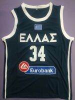 EUROBANK 34 เย็บปักถักร้อยเย็บเสื้อผ้ากีฬากลางแจ้งฮิปฮอปเสื้อหนังสีขาว