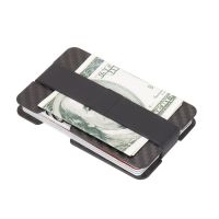 New card wallet aluminum box of the brush guard against degaussing carbon fiber RFID card case anti-theft brush --A0509