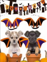 ┇◘✤ dog clothes bat wings hat bow tie accessories funny pet suit cat holiday costume