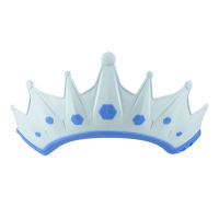 หมวกกันแดดอาบน้ำ Crown หมวกอาบน้ำเด็กอ่อน PP ปรับได้ป้องกันศีรษะตาหูสำหรับเด็กอายุมากกว่า6เดือน