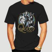 Hot sale Queen Band Thin Lizzy band graphic Mens 100% Cotton Round Neck Short Sleeve T-Shirt  Adult clothes