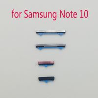 ปุ่มปรับระดับเสียงเหมาะสำหรับ Samsung Galaxy Note 10 N970 N970F N970U N970W N970N ต้นฉบับกรอบโทรศัพท์คีย์ด้านข้างกดเปิดปิดใหม่