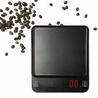 3kg/0.1g Ltalian Intelligent Hand Brew Coffee Electronic Scale Automatic Timing Household Mini Portable Scale Kitchen Scale Luggage Scales