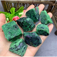 1 PC Ruby Zoisite Rough Crystals, 0.8-1.5 Raw Ruby, Metaphysical Crystals, Natural Rough&amp;Tumbled Crystal, Home Decor