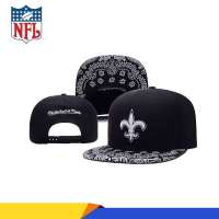 New Orleans Saints Team N/f/l หมวกเบสบอลแฟชั่นกีฬา Snapbacks หมวกปีกแบน High Top Street Sun Hat