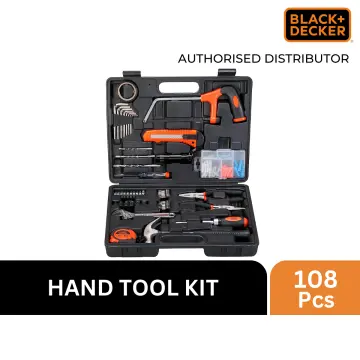 Black+Decker Hand Tool Kit (108-Piece), Bmt108c