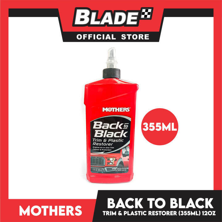 Mothers BacktoBlack Trim & Plastic Restorer 355mL Lazada PH