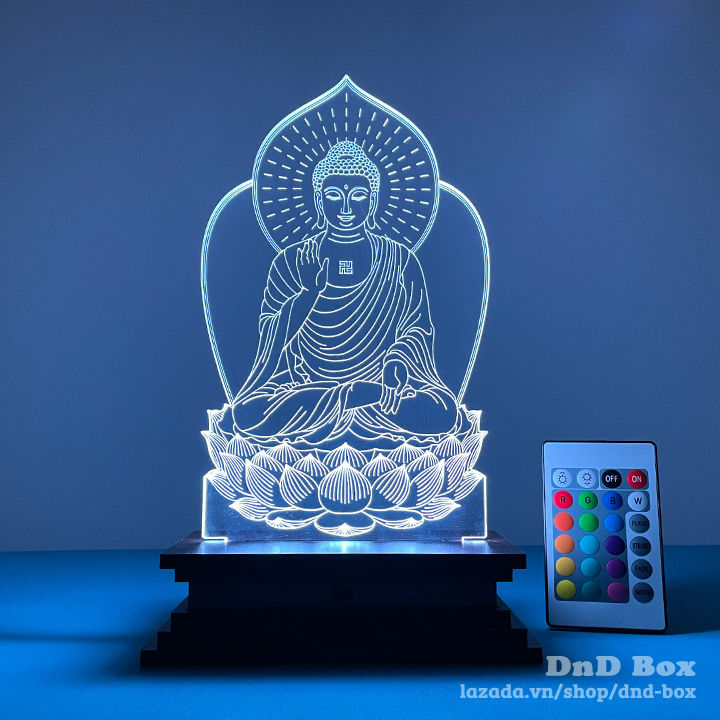 Đèn led 3D hình Phật A Di Đà là sự kết hợp hoàn hảo giữa nghệ thuật và công nghệ đương đại. Với thiết kế tinh tế và những đường nét chạm khắc rõ nét trên hình ảnh Phật A Di Đà, đèn led này sẽ làm cho không gian sống của bạn trở nên ấn tượng hơn bao giờ hết. Khám phá sự đẹp mê hồn của đèn led 3D hình Phật A Di Đà ngay hôm nay.