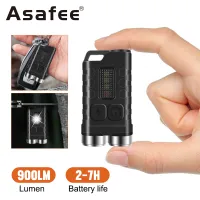 Asafee V3 Porable Mini Double-Headed Small Flashlight 900LM IP65 Waterproof Torch TYPE-C Charging Rechargeable Lamp For Outdoor Camping