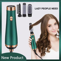 3 In 1 เครื่องเป่าผมแปรงไอออนลบผม Blower Hot Air Hair Styler หวีไฟฟ้าผม Curling Iron ด้านใน BUCKLE Curling Stick