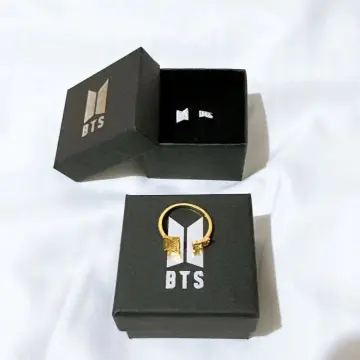 BTS MERCH SHOP | FINAL Ring Couple Rings + Free Gift + 1 Set Card  Accessories | BTS Merchandise