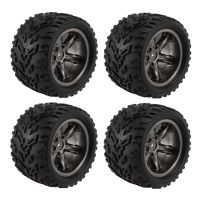 4Pcs Tires Tyre Wheel for XINLEHONG 9125 9116 X9115 X9116 GPTOYS S911 S912 1/12 RC Car Replacement