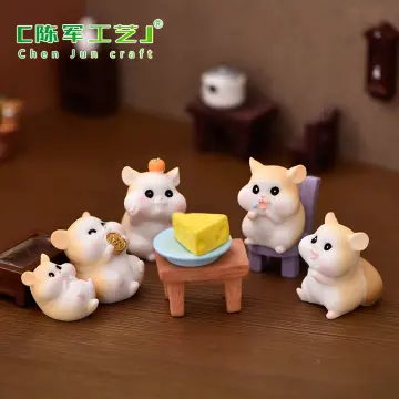 Mua Mô hình chuột Hamster bằng nhựa xinh xắn đáng yêu để bàn trang trí tiểu  cảnh  Mẫu số 06 tại A Phi Chi Bi  Tiki