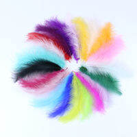 สีสันตุรกี Plumes 10-15 ซม.งานแต่งงาน Feathers Decor ของขวัญเด็ก DIY เครื่องประดับทำด้วยมือสร้างสรรค์บ้านเสื้อผ้าอุปกรณ์เสริม-ea8