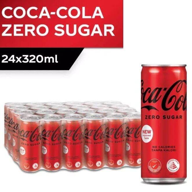 [WHOLESALE] Coca-cola Zero Sugar No Calories (24 x 320ml) | Lazada PH