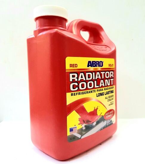 Hcmnước làm mát động cơ ô tô xe máy abro coolant đỏ 1 lít - ảnh sản phẩm 2