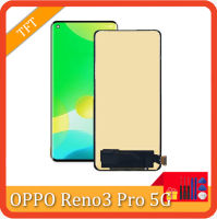 6.5 "TFT สำหรับ OPPO Reno3 Pro 5G ชิ้นส่วนจอสัมผัสแอลซีดีของเครื่องแปลงดิจิทัล PCRT00 PCRM00สำหรับ Reno 3 Pro CPH2009 LCD