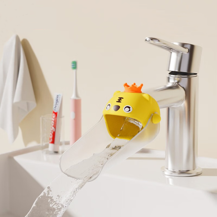 Bathroom Sink Faucet Extender for Babies Kids and Toddlers Cartoon
