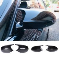 【car parts】2XMirror ฝาครอบ E90รถด้านข้างกระจกมองหลังฝาครอบด้านข้างฝาครอบสำหรับ BMW E90 E91 2005 2007 E92 E93 2006 2009 M3สไตล์ E80 E81 E87