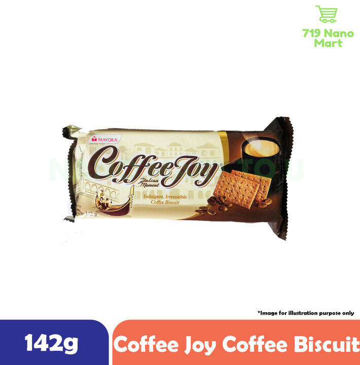 Mayora Coffee Joy Coffee Biscuit 142g Lazada