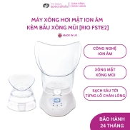 Máy xông hơi massge mặt công nghệ ION âm có hẹn giờ RIO FSTE2