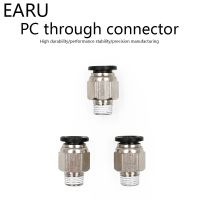 1/8 3/8 1/2 ชาย-4 6 8 10 12มม. ตรง Push In Fitting นิวเมติก Push To Connect Air Adapter ปลั๊ก Socket Connector