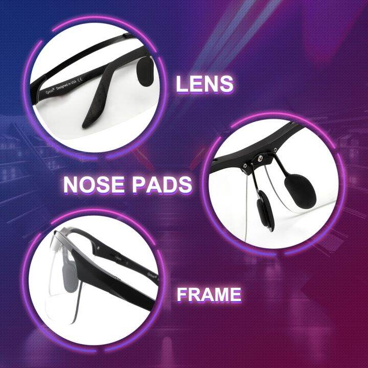 g2ydl2o-cyxus-แว่นตาเล่นเกม-uv400-กันลม-กันฝุ่น-สีฟ้า-สําหรับผู้ชาย-และผู้หญิง-เหมาะกับการขี่จักรยาน-เล่นกีฬากลางแจ้ง-8011t01