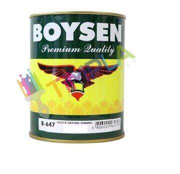 BOYSEN B-600 Quick Dry Enamel [WHITE] 16L Wood Paint For Interior And ...