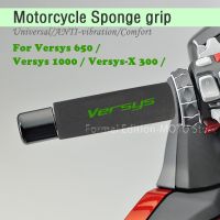 ❉ ปลอกจับฟองน้ำสำหรับ Versys1000มือจับรถจักรยานยนต์ป้องกันการสั่นสะเทือนสำหรับฝาครอบ Grip Motor กันลื่น Versys650/X-300