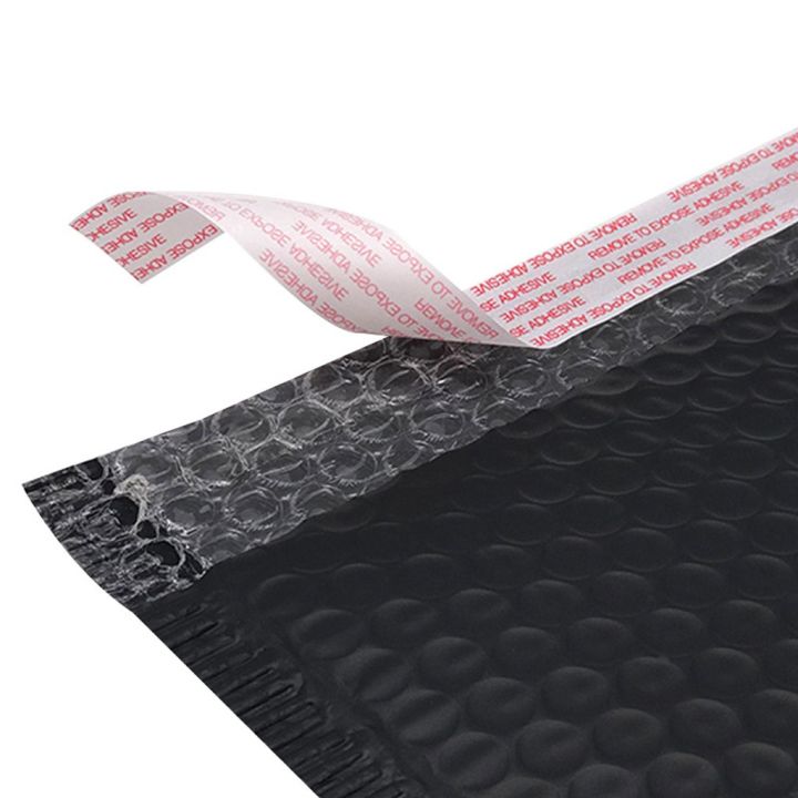20pcs-courier-bubble-waterproof-bags-shipping-mailers-envelopes-black-packaging-bag-self