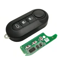 Datong Kunci Remote Mobil โลกสำหรับ Fiat 500l Mpv Ducato Bravo Pcf7946 433.92ถาม Mhz Auto Smart แทนที่ Flip Key ด้วย Pcb